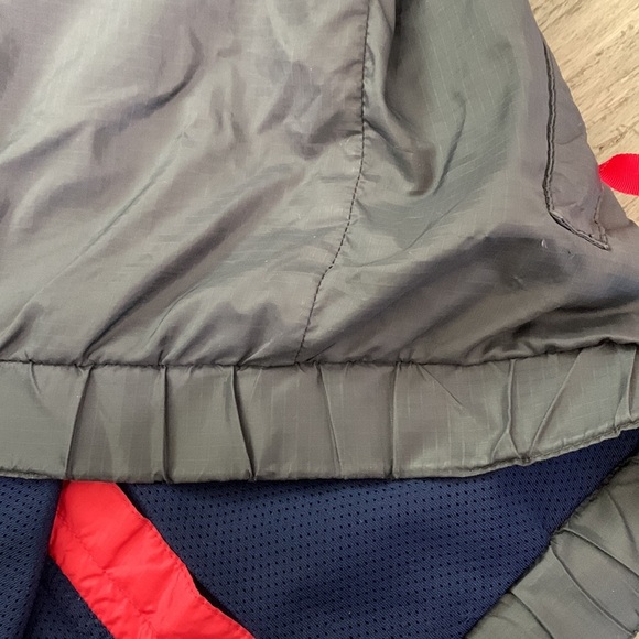 Vintage Patagonia Colorblock Windbreaker Pink Navy Nylon Shell |80s 90s Gorpcore - Picture 15 of 17